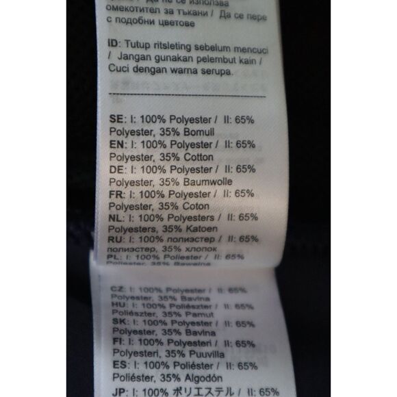 Fjallraven 84158 Men Sz Small Navy Blue Vardag Pile Fleece Full Zip Jackets - Picture 6 of 11